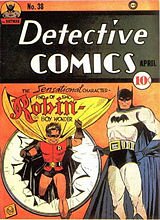 Detective Comics #38 - the first appearance of the Boy Wonder